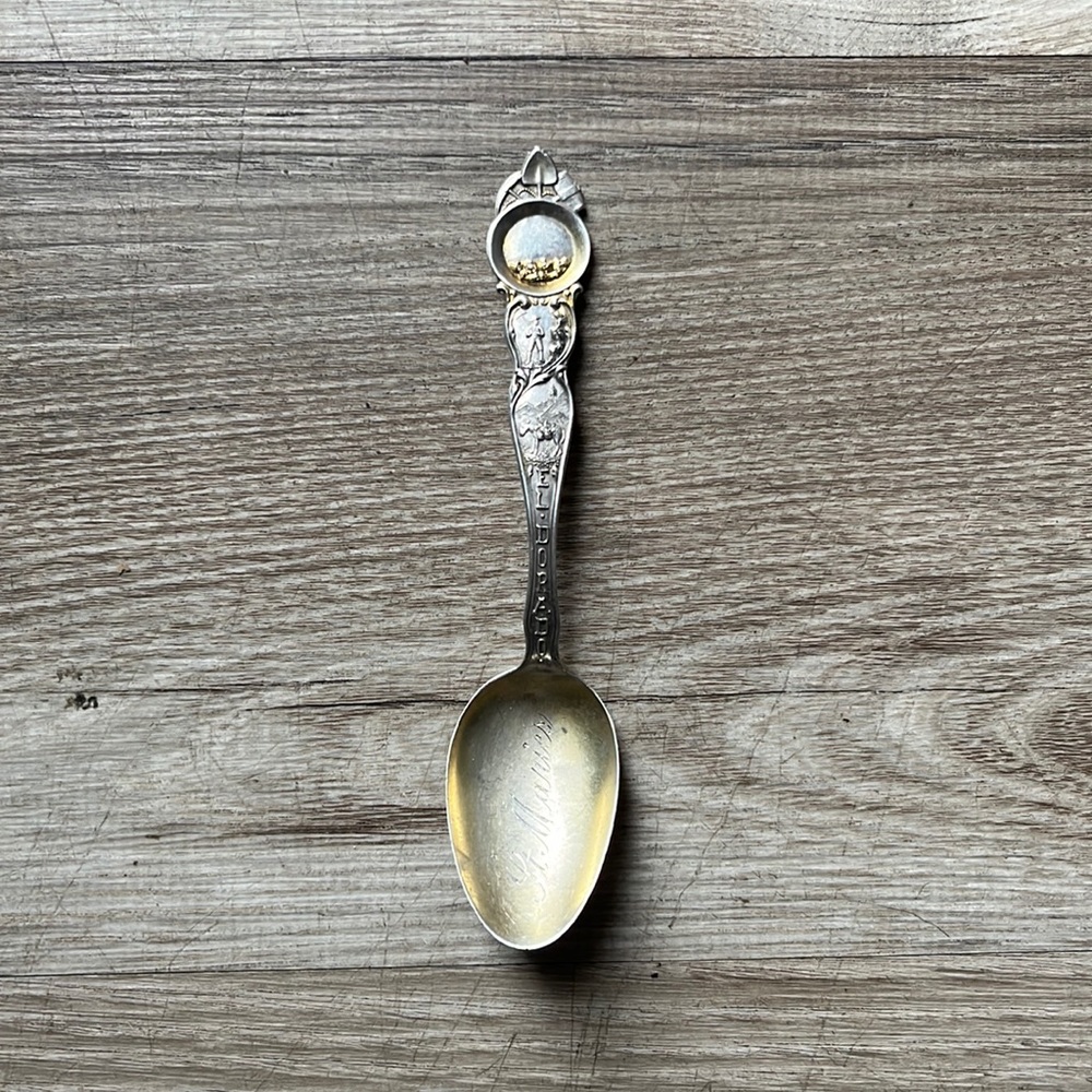 El Dorado/St. Marie’s Antique Sterling Silver Spoon